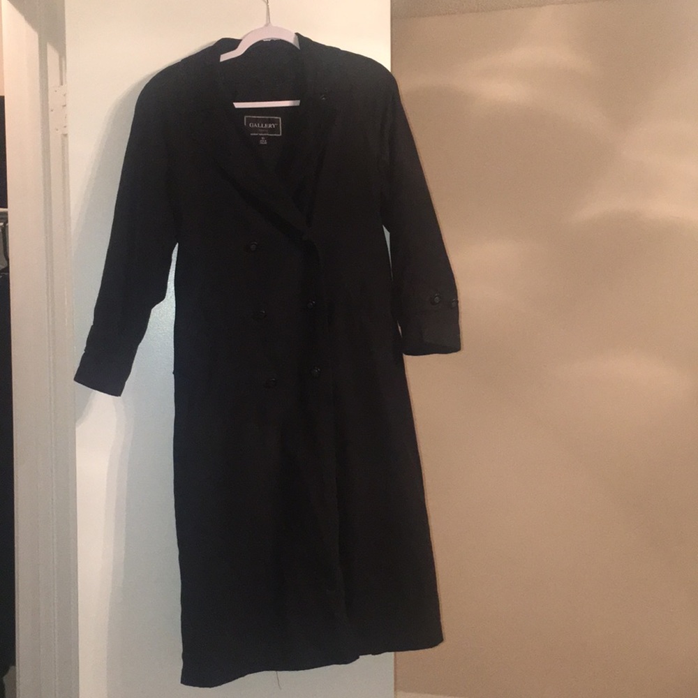 Gallery petite trench coat